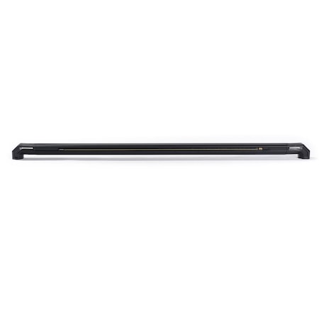 Putco Bed Rails, Direct-Fit; Stake Pocket Mount; Powder Coated; Black; Aluminum; With Channel For Blade 109858