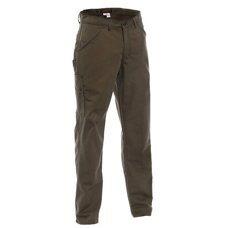 Drifire Dungaree, 36X30, Olive Green PNTB1SD36X30