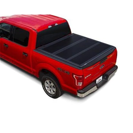 Green Arrow Equipment 631179 6 ft. 9 in. HF350M Textured Hard Tri-Fold Tonneau Cover for 2017-2019 Superduty Ford GR3561978