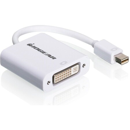 Iogear CONVERTS YOUR MINI DISPLAYPORT TO DVI SO YOU CAN CONNECT TO YOUR DVI PROJECTOR, GMDPDVIW6