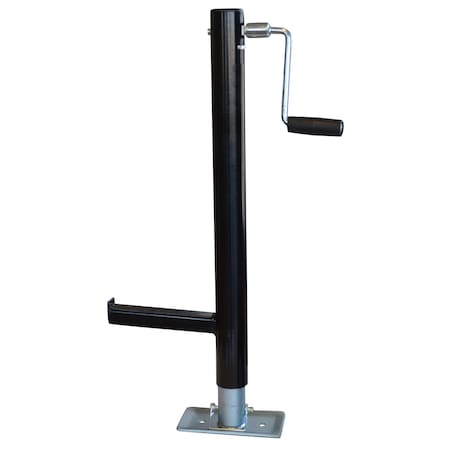 Black Bull A-Frame Trailer Jack and Lift with Base Plate 2000 lbs. Capacity TJ2