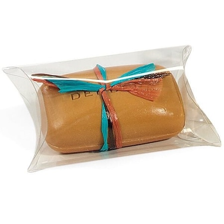 Nashville Wraps Clear Pillow Favor Boxes, Medium, 4x3.75x1.25, 12PK 1139