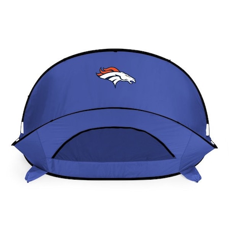 Picnic Time Family Of Brands Denver Broncos - Manta Portable Beach Tent, (Blue) 113-00-139-104-2