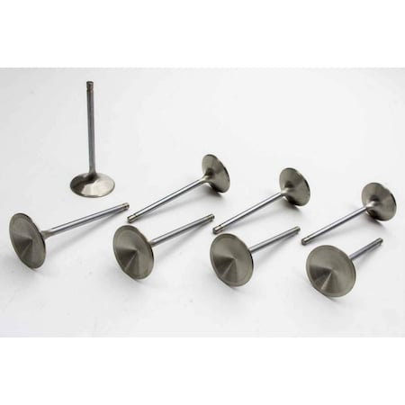 Manley 118648 2.02 in. Race Master Intake Valves for Small Block Chevy, 8PK MAN11864-8