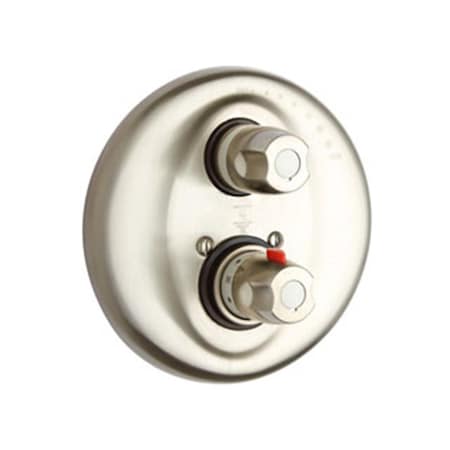 Latoscana La Toscana  Water Harmony 0.75 In. Thermostatic Shower Valve With Brushed Nickel Volume Control 3TPW690