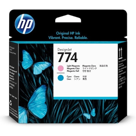 Hp HP 774, P2V98A Light Magenta/Light Cyan Original Printhead P2V98A