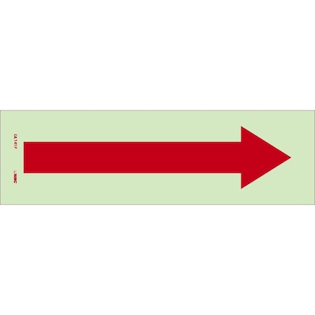 Nmc Right Arrow Sign, GL141P GL141P