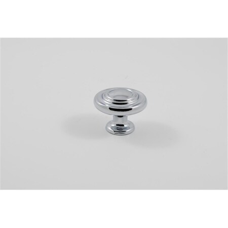 Residential Essentials Mushroom Cabinet Knob- Polished Chrome 10203PC