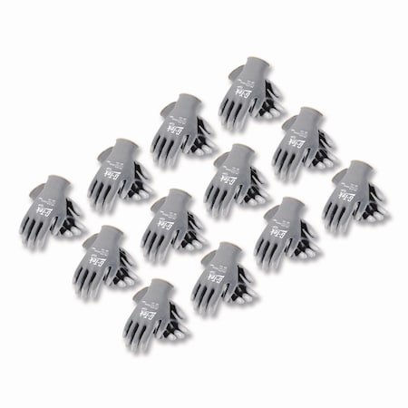 G-Tek GP Polyurethane-Coated Nylon Gloves, Large, Gray, Pair, 12PK 33-G125/L