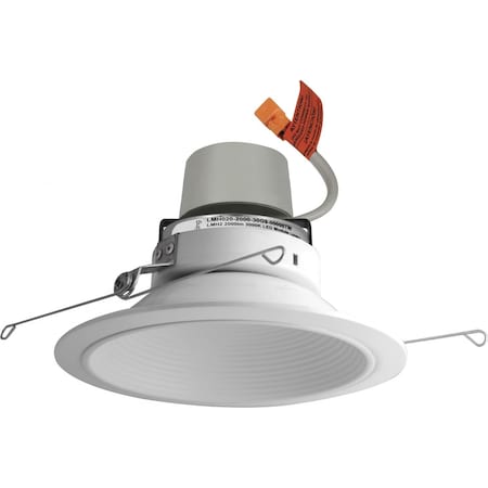 Elco Lighting 6in LED Module & Driver, Baffle Trim, 1250lm, 3500K, Bronze E614R1235BZ