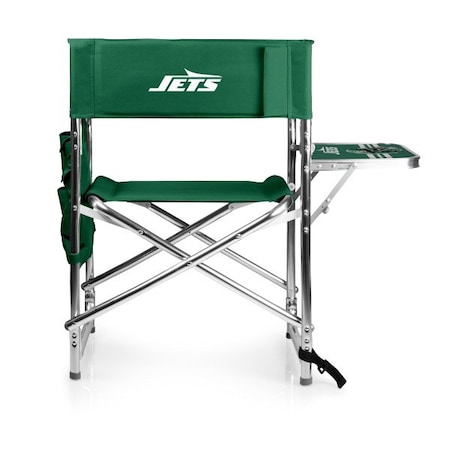 Picnic Time Family Of Brands New York Jets - Sports Chair, (Hunter Green) 809-00-121-224-2
