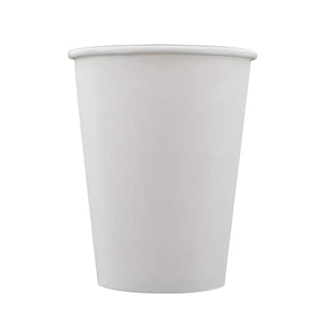 Rdi Single Wall Hot Cup White Unwrapped 12oz Generic 1000cs, 1000PK CP-PPU12-WHT-1911