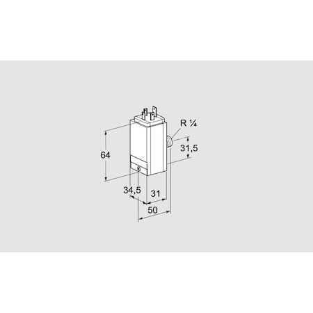 Honeywell Kromschroder SW, PRESS, GAS, DG 250C8D 5S KS84448651