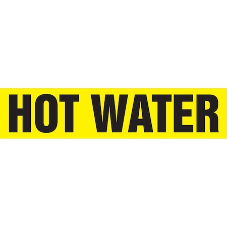 Accuform ASME ANSI PIPE MARKER HOT WATER RPK423SSH