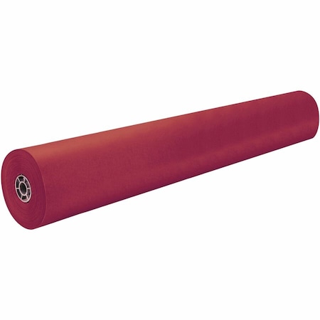 Pacon Spectra ArtKraft Duo-Finish Paper, 48lb, 36" x 1000ft, Scarlet 67041