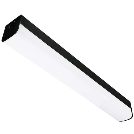 Westgate LED High-Lumen CCT & Power Adjustable Strip Black, 5W/17W/20W/25W, 3500K/4000K/5000K LSS-2FT-25W-MCTP-BK
