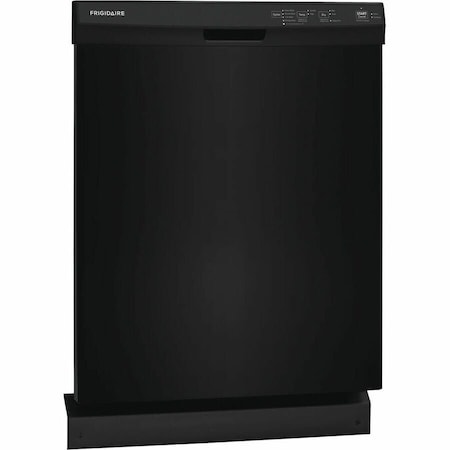 Frigidaire 24" Built-In Dishwasher w/ Hard Food Disposer, Black FDPC4314AB