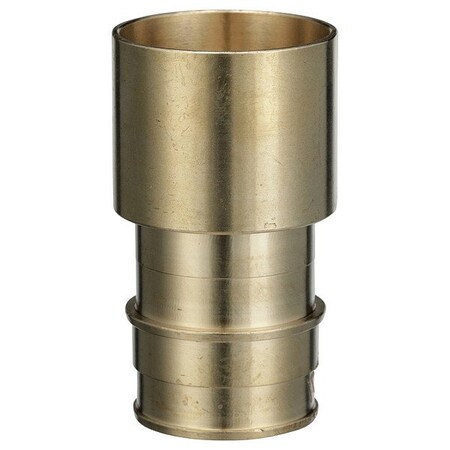 Zurn Straight, Brass, Barbed 51/64", Cup 1" QE800GX