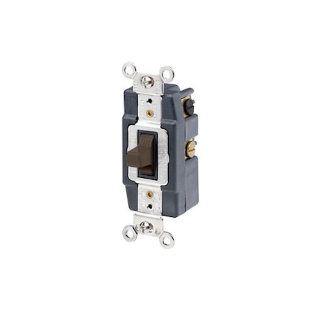 Leviton AC Quiet Switch, Brown, 4.1 in H 1282