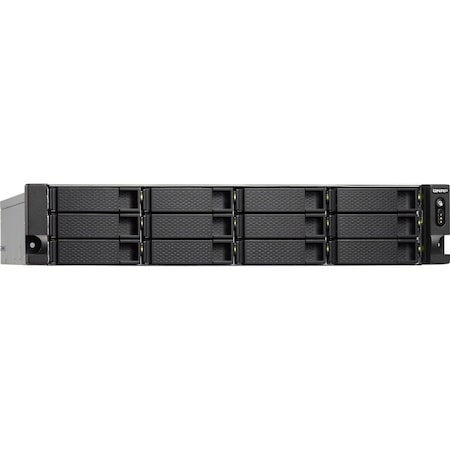 Qnap Qnap 2U 12-Bay Nas/Iscsi Ip-Sc, TS-1273U-8G-US TS-1273U-8G-US