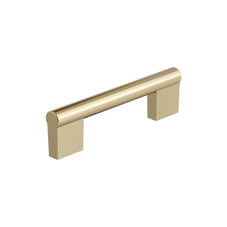 Amerock Versa 3-3/4 inch 96mm Center-to-Center Golden Champagne Cabinet Pull BP36912BBZ