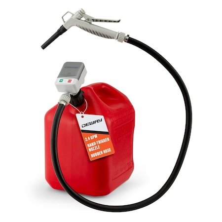 Deway Fuel Transfer Pump, Battery Powered Fuel WAYPUMP19RH