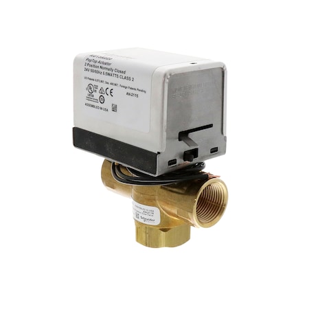 Erie Valve, 3 Way, 24V, 3/4in NPT VT3322G13A020