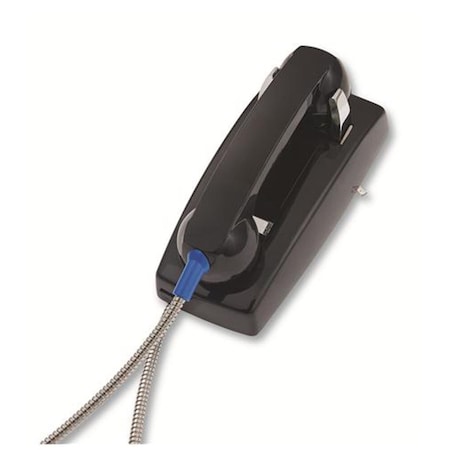 Teledynamics Wall Phone with Message Light - Black ITT-2554-AHCNDL-BK