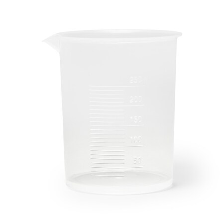United Scientific Beakers, Griffin Style, Polypropyle, PK 6, 250 mL / 6 PK BP0250
