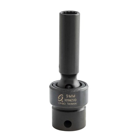 Sunex 3/8 inDr 9Mm 12Pt Met Sp Univ Sc 309MZUD