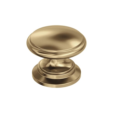 Amerock Ravino 1-1/4 inch 32mm Diameter Champagne Bronze Cabinet Knob BP53012CZ