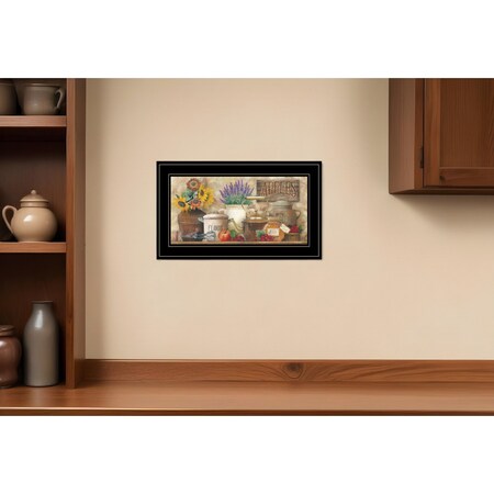 Homeroots Antique Kitchen 5 Black Framed Print Kitchen Wall Art 406484
