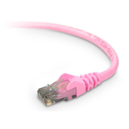 Belkin Patch Cable - Rj-45 - Male - Rj-45 - Male - Unshielded Twisted Pair A3L980-04-PNK-S