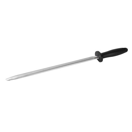 Cac Foodservice Sharpening Steel Extra Hard 14 in Oval KFSP-XO14