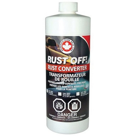 Dominion Sure Seal Rust Off Converter, Brown, Quart 10044