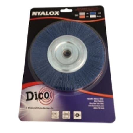 Dico Abrasive Wheel Brush, 4500 RPM, Blue 7200063