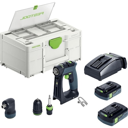 Festool Cordless Drill CXS 18 HPC 4, 0 I-Set 576889