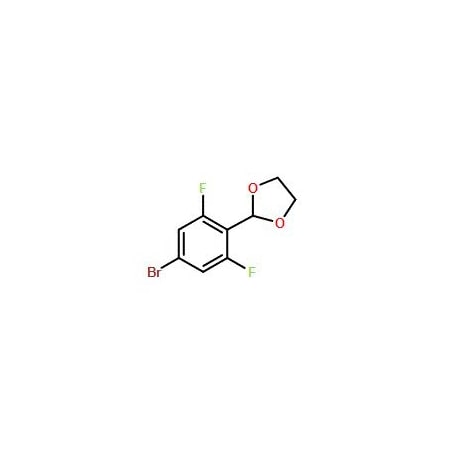 Ak Scientific 2-(4-Bromo-2, 6-difluorophenyl)-1, 3-dioxolane (1g), CAS 773087-43-7 V7713-1g