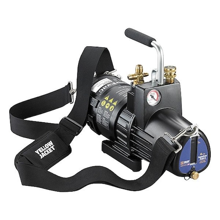 Yellow Jacket Vacuum Pump, 4 cfm, 15 micron, 120V AC 93714