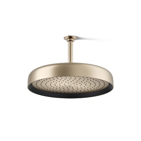 Kohler Statement Round 14" single-function rainhead, 2.5 gpm 26292-BV