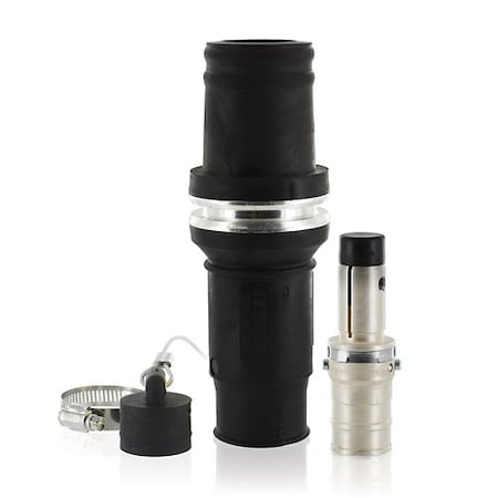 Leviton Single Pole Inline, 898 A, Male, Black 49M53-E