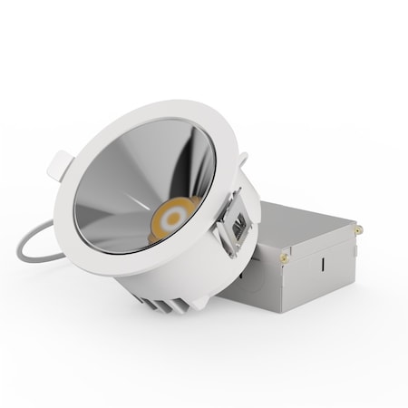 Infibrite 50 Deg Angle 4In 5CCT Selectable White 12 Watt 960LM 0-10V Dimmable LED Light 120-277V IB-017-8-12W-10V