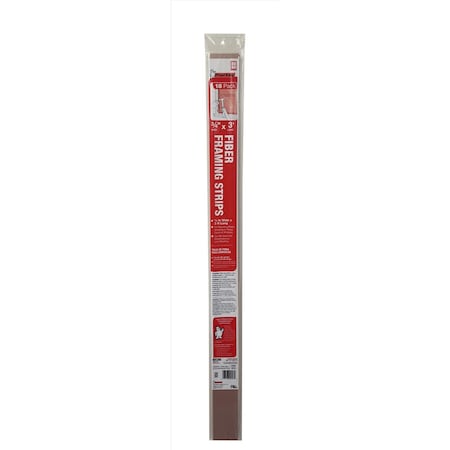 Frost King Beige Fiber Framing Strips For Doors and Windows 36 in. L WM100M