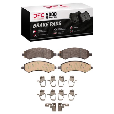 Dfc 5000 Advanced Disc Brake Pad Set, 1551-1084-01