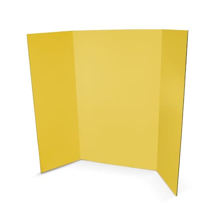 Flipside 36 x 48 Yellow Foam Project Board Pack of 24, 3/16'' Thick 30090-24