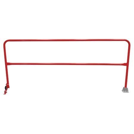 Vestil Steel Dock Safety Swing Gate 9 Ft. Length Red SSG-9-RD