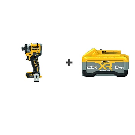 Dewalt DEWALT 20V Impact Driver BONUS BATTERY DCF860B/DCB2108