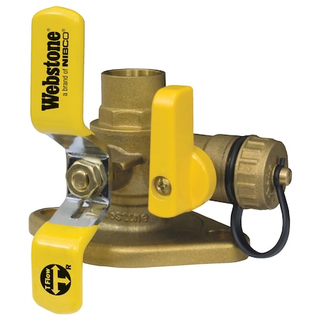 Nibco 3/4 SWT ISOLATOR W/MF DRN  and  ROT FLG HIGH H-51413HV