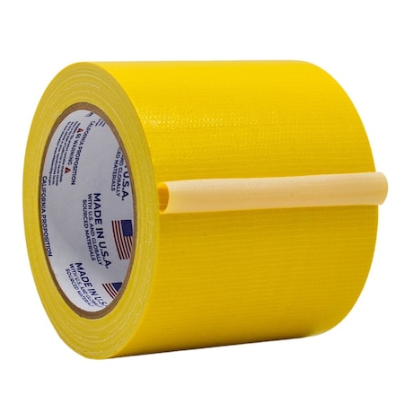 Wod Tape DTC10 Industrial Grade Duct Tape Schoolbus Yellow 4 in. x 60 ft., 12PK WOD DTC10-04000-12-60-SYE