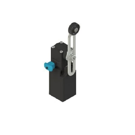 Imo Automation Limit Switch, Compact+Reset Adjustable Roller Lever LRC6A55-R